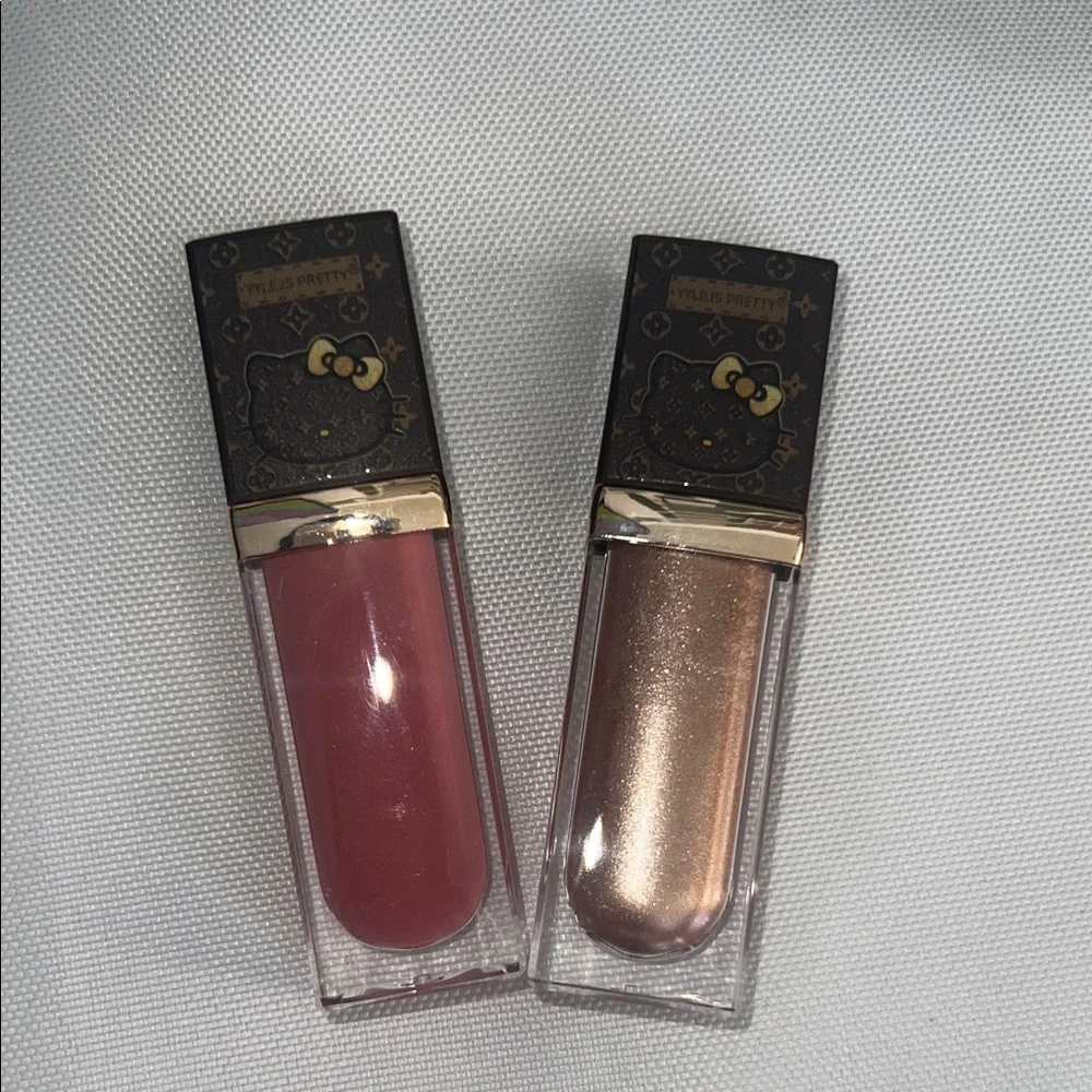 Hello Kitty Lip Gloss Duo - Rose and Shimmering Bronze
